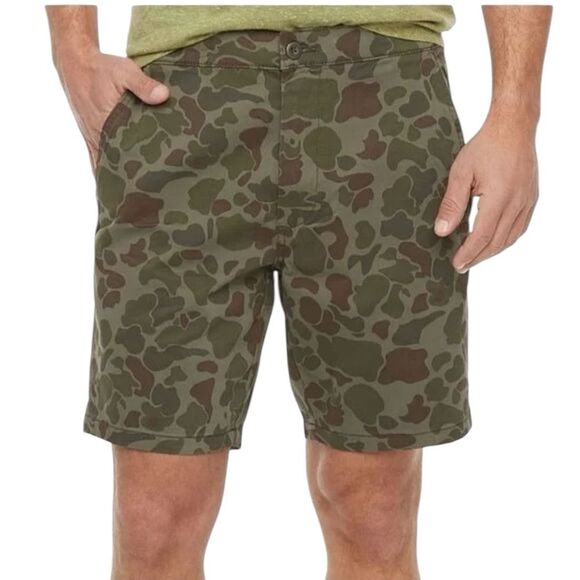 Mutual Weave Green Camo Shorts Men’s Sz 48 - Picture 1 of 11